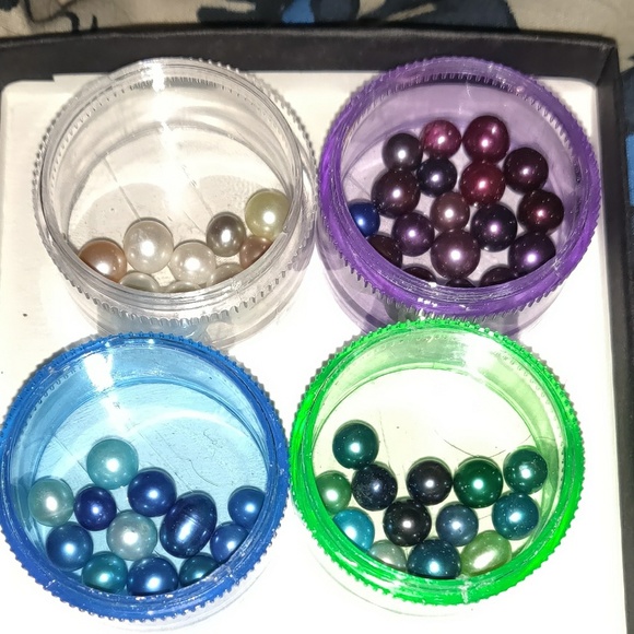 🗺️ ANY 3 Color Loose Akoya Pearls Grab bag - Picture 3 of 8